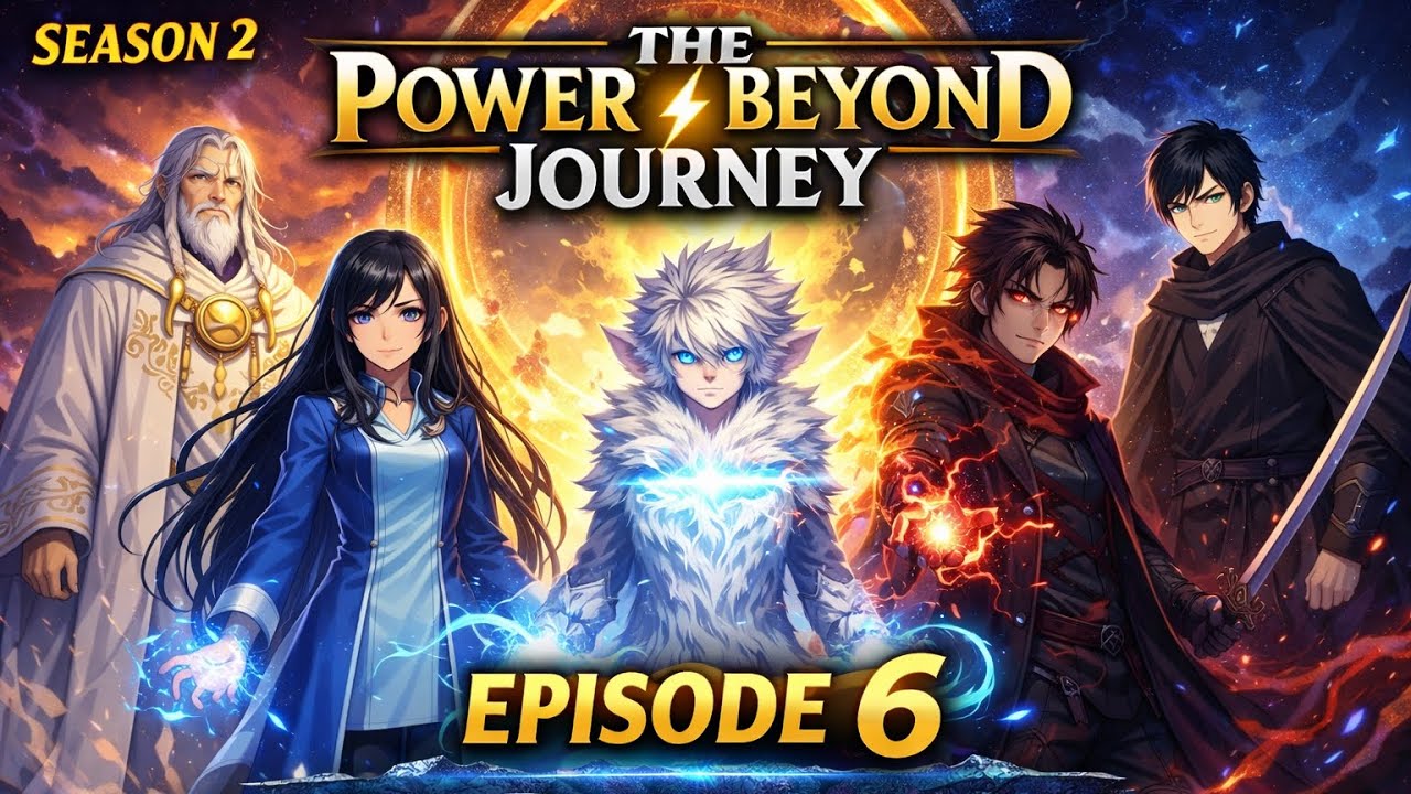 The Power Beyond Journey Episode-6 | The Other World Gate Opens! | Season-2#anime#powers#leon#guruji