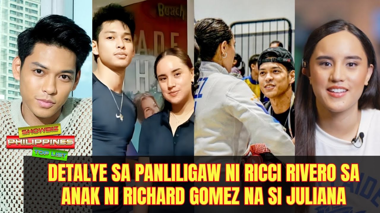 Detalye sa panliligaw ni Ricci Rivero sa anak ni Richard Gomez na si Juliana