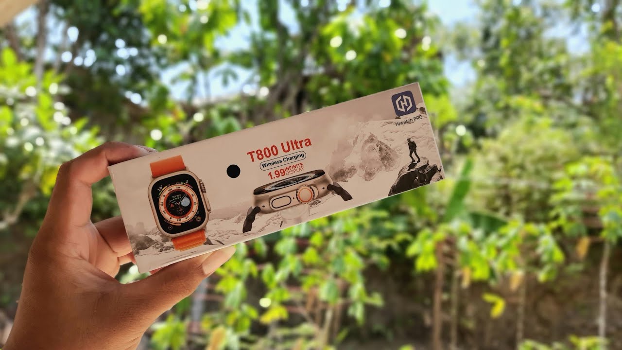 REVIEW SMARTWATCH T800 ULTRA| HARGA CUMA 100 RIBUAN AJA