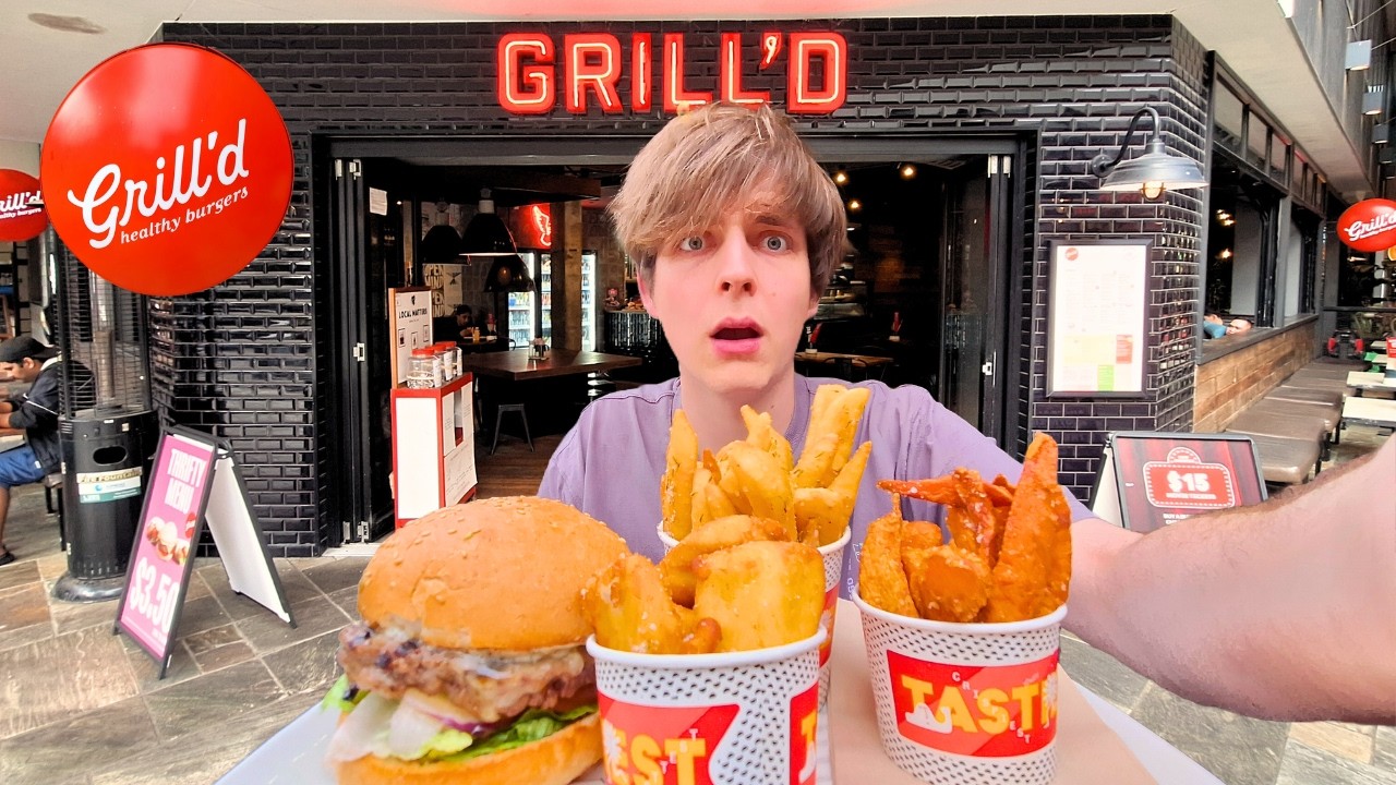 AMERICAN tries GRILL'D in AUSTRALIA!!!