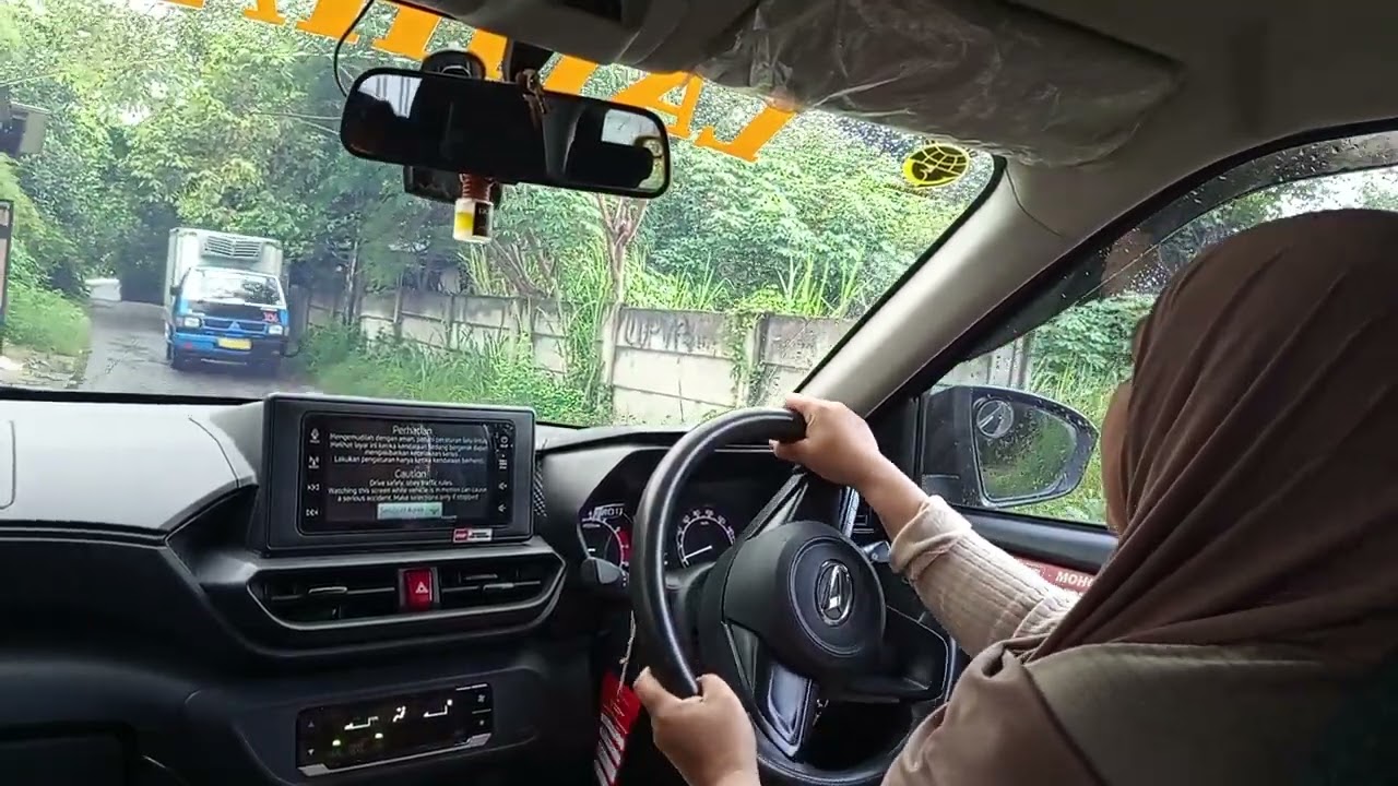 Kursus pertemuan ke 3 masih agak tegang masuk jalan sempit