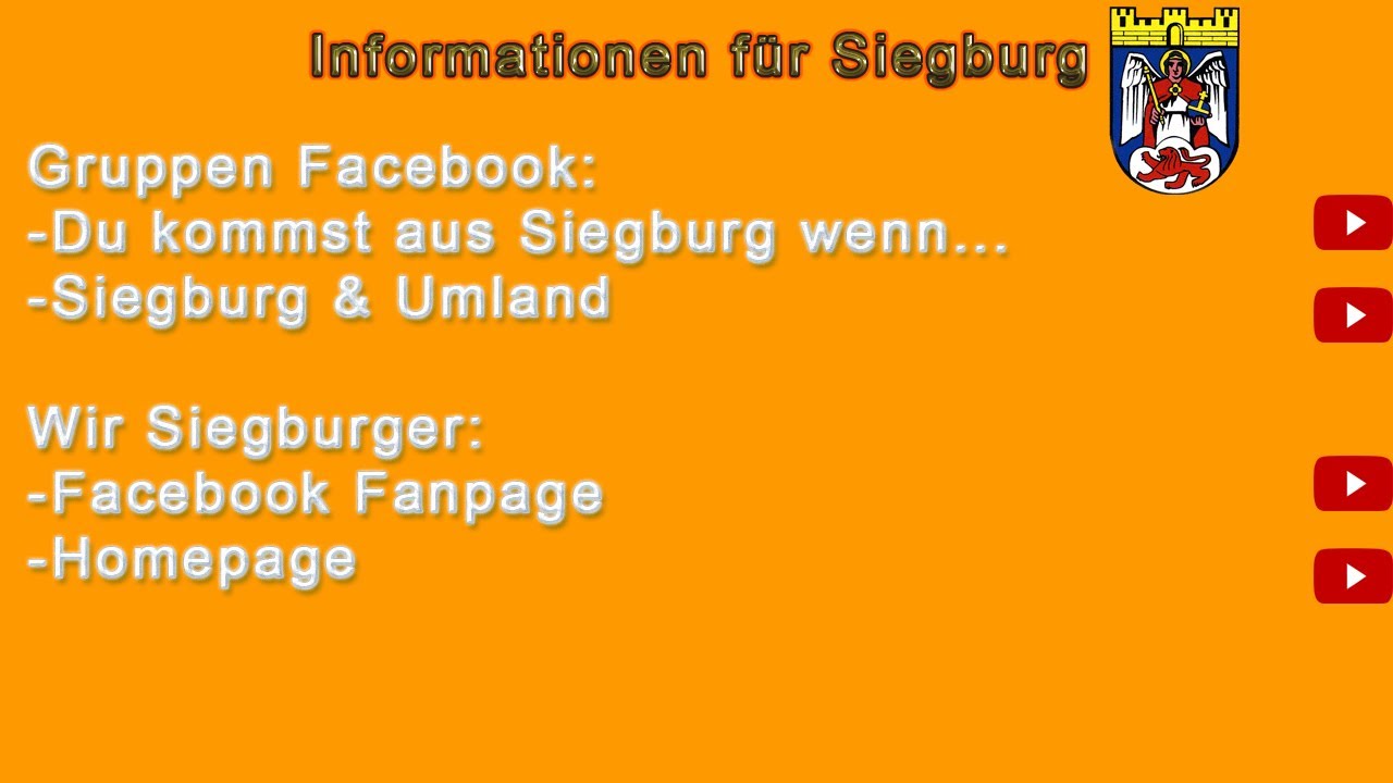 Siegburg Facebook Information