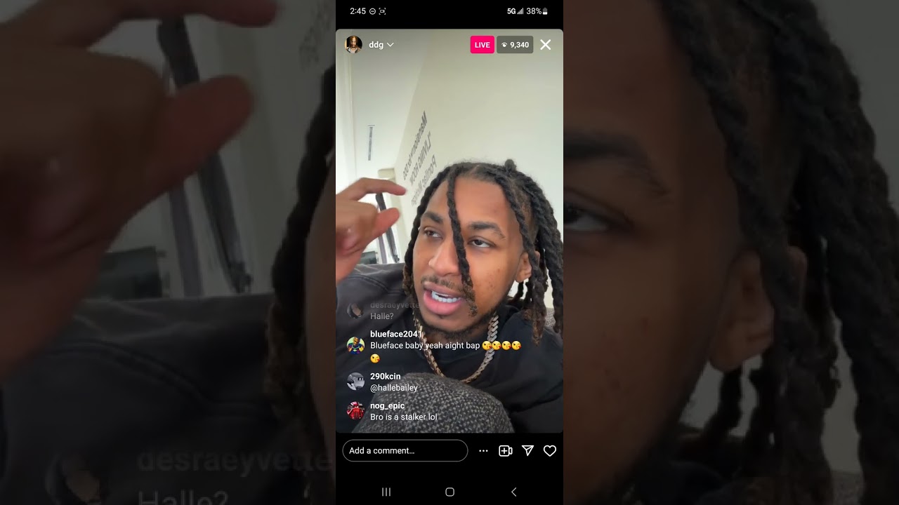 DDG Instagram Live 2/15/2023