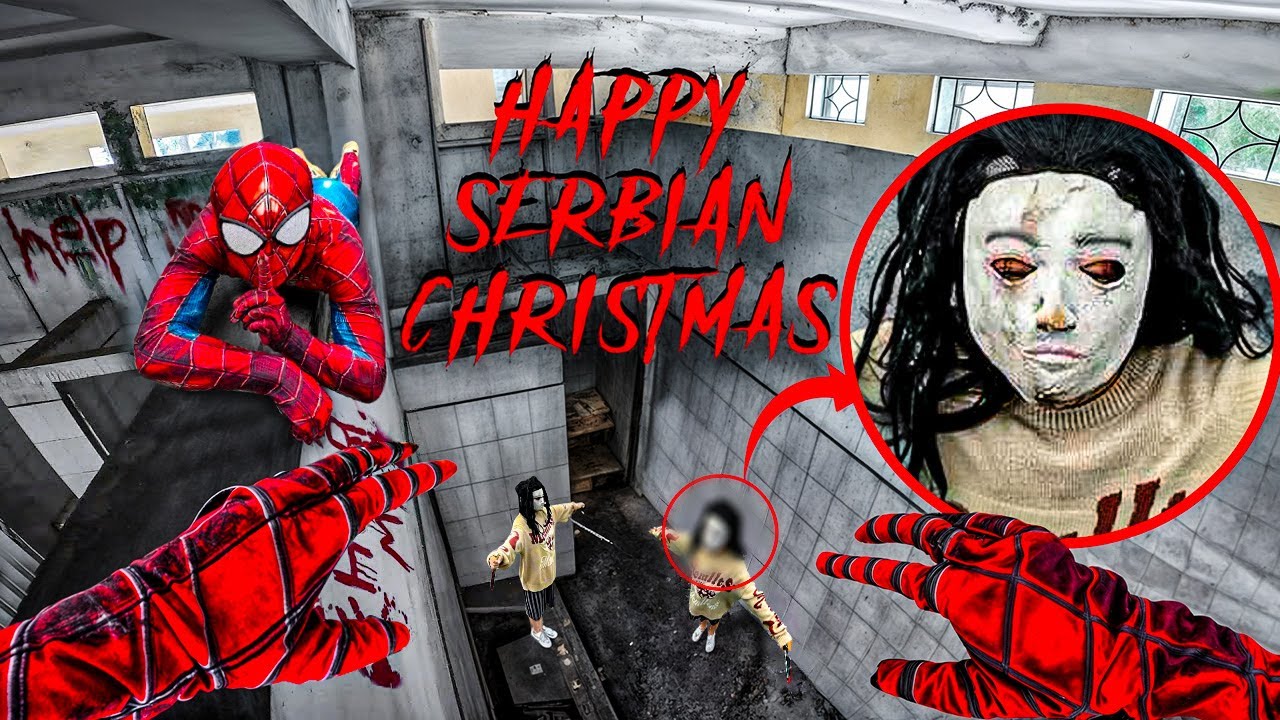 SPIDERMAN PARKOUR Vs SERBIAN DANCING LADY | Save Black from the Curse (Horror Story Short)  Epic POV