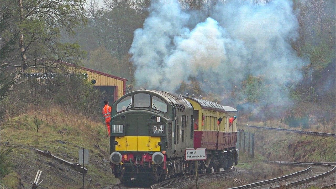 A Class 37 Running on The Pontypool Pontypool & Blaenavon Railway - A FIRST in 12 Years!! 19/04/25