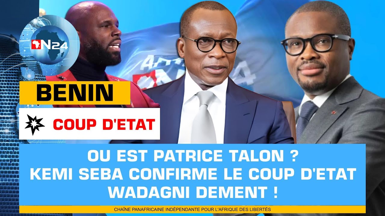 B&Eacute;NIN : KEMI SEBA CONFIRME LE COUP D'&Eacute;TAT, LE GOUVERNEMENT CONFIRME L'&Eacute;CHEC DE LA TENTATIVE