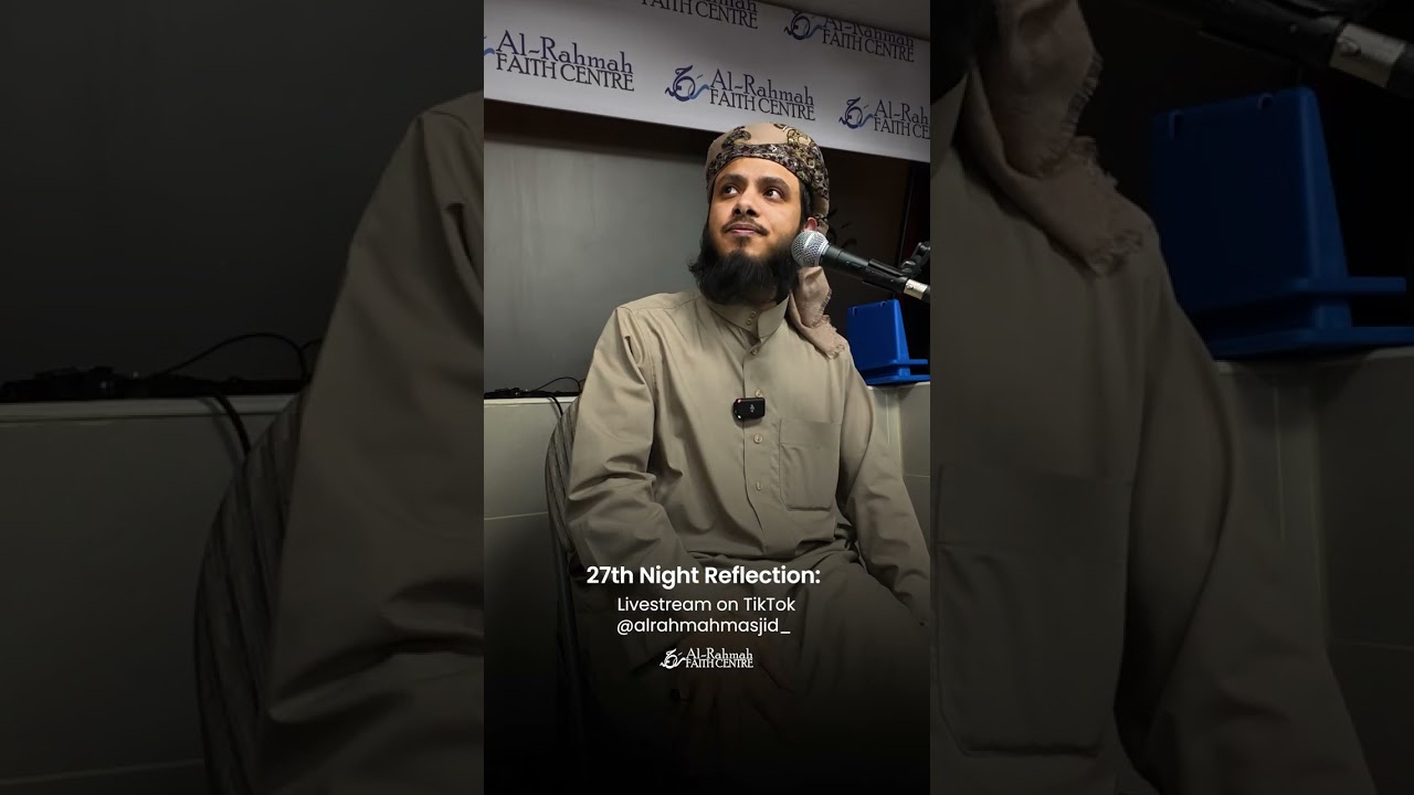 Night 27 Reflection - A reminder straight after Taraweeh — what stood out to you tonight?