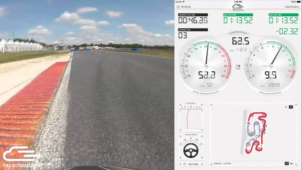 Hot Lap with RaceCloud @ Sologne Karting, Salbris, NSK2, France