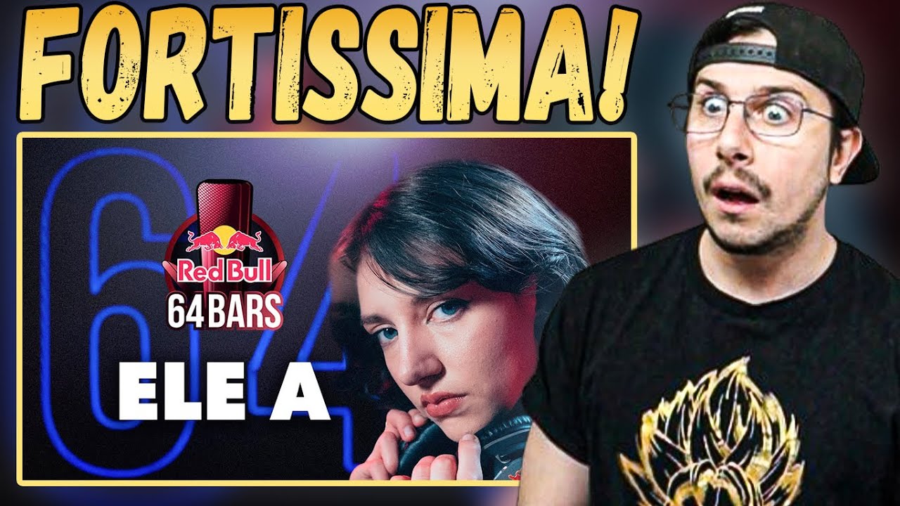 Reaction a Ele A – Red Bull 64 Bars: Questa performance è 🔥