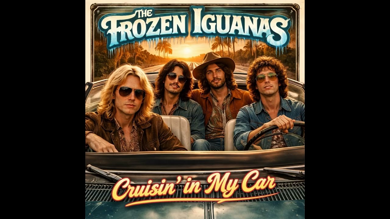 The Frozen Iguanas Cruisin' in My car
