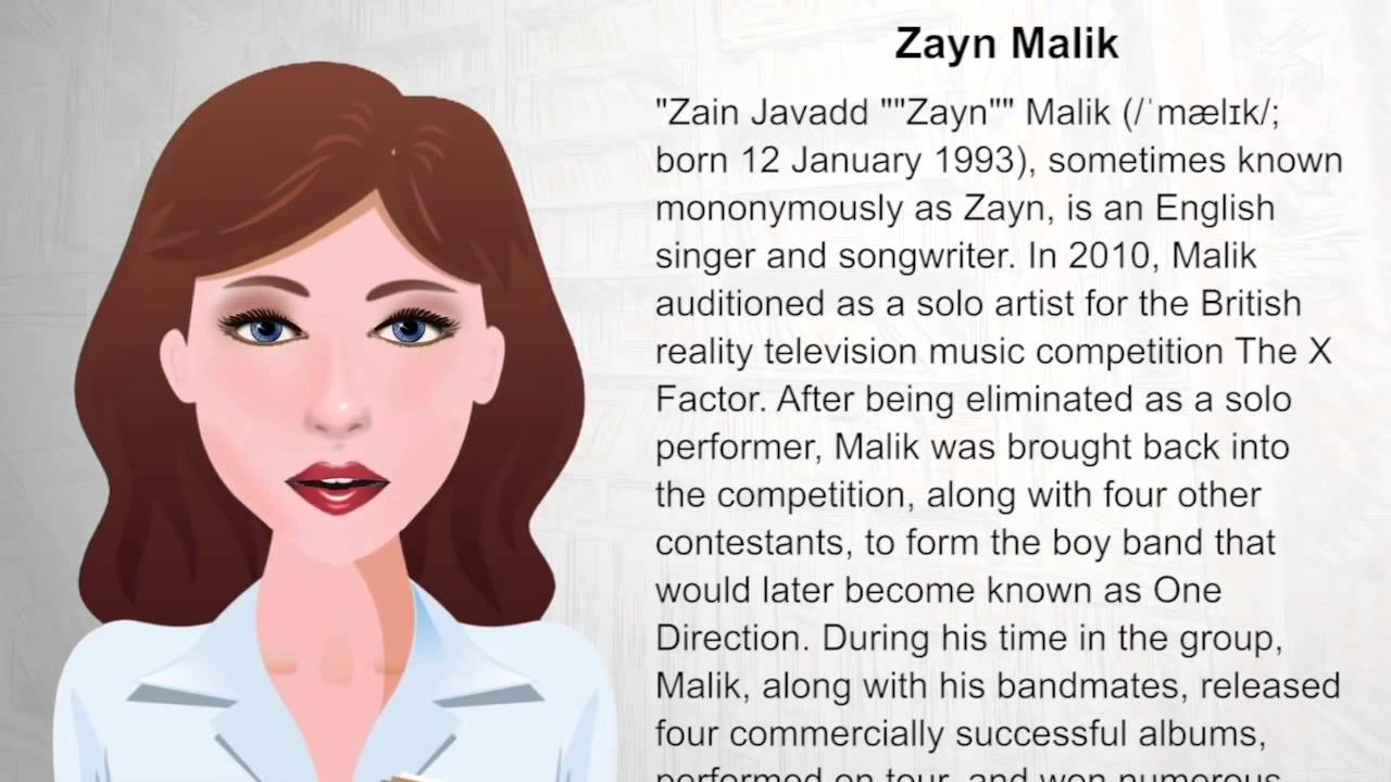 Zayn Malik - WikiVideos