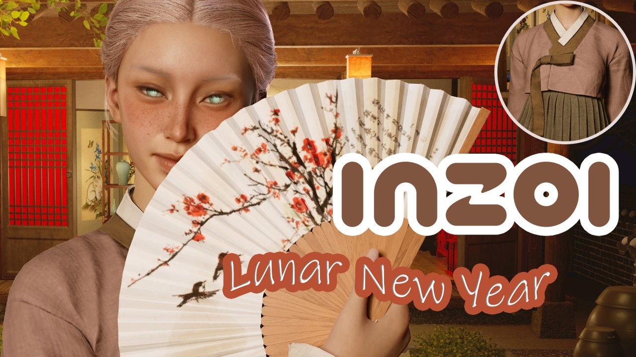 Lunar New Year Update | Exploring the February Update in InZOI 🌸