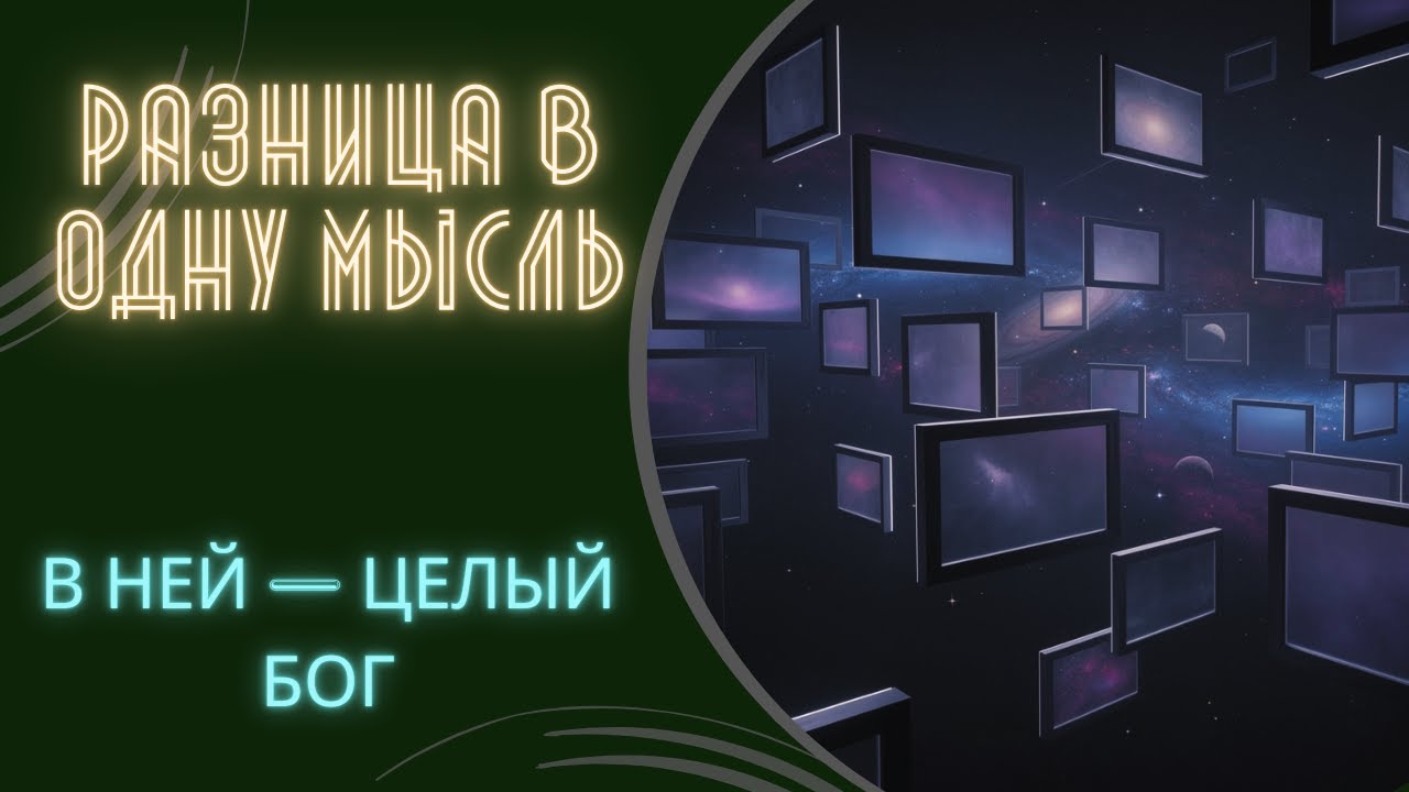 Ты думаешь, что не выбираешь. Ошибка в одну молекулу.