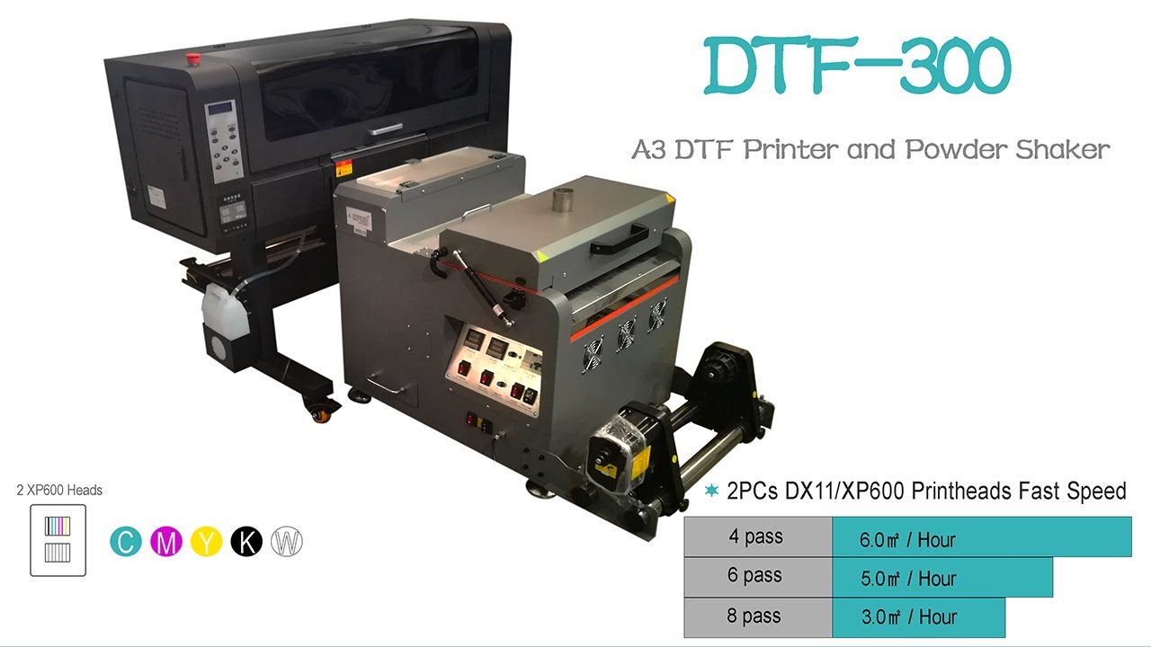 Dtf printer 2 xp600 printheads 30cm
