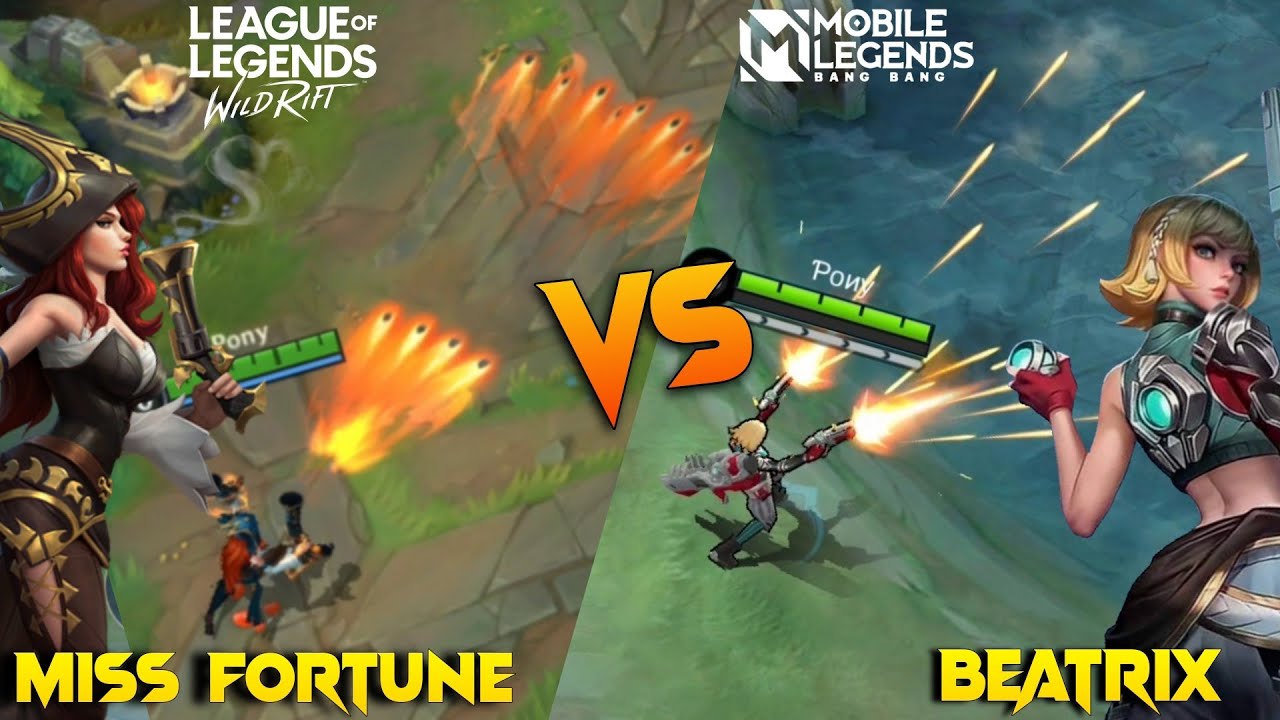 Mobile Legends 2.0 Vs League Of Legends Wild Rift// Comparación efecto de habilidades// MLBB vs WR