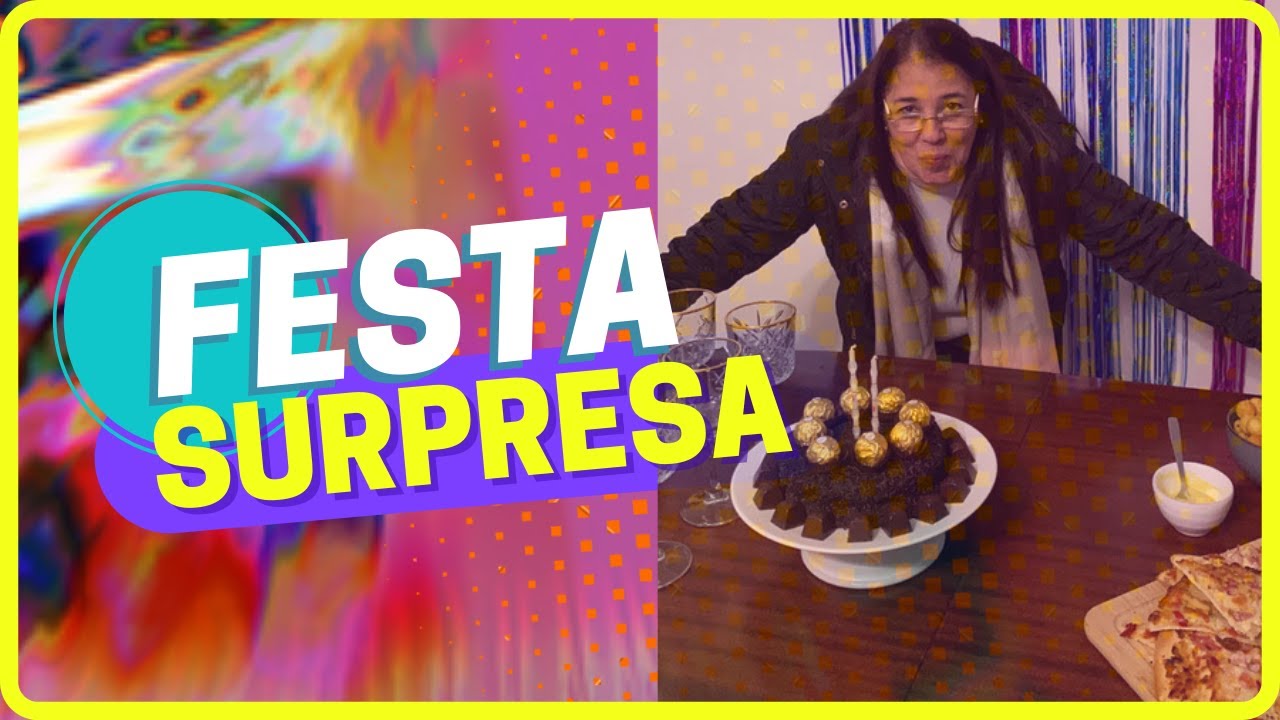 FIZEMOS UMA FESTA SURPRESA DE ANIVERSÁRIO PRA MÃE MAS… DEU RUIM 😅❤️🇵🇹