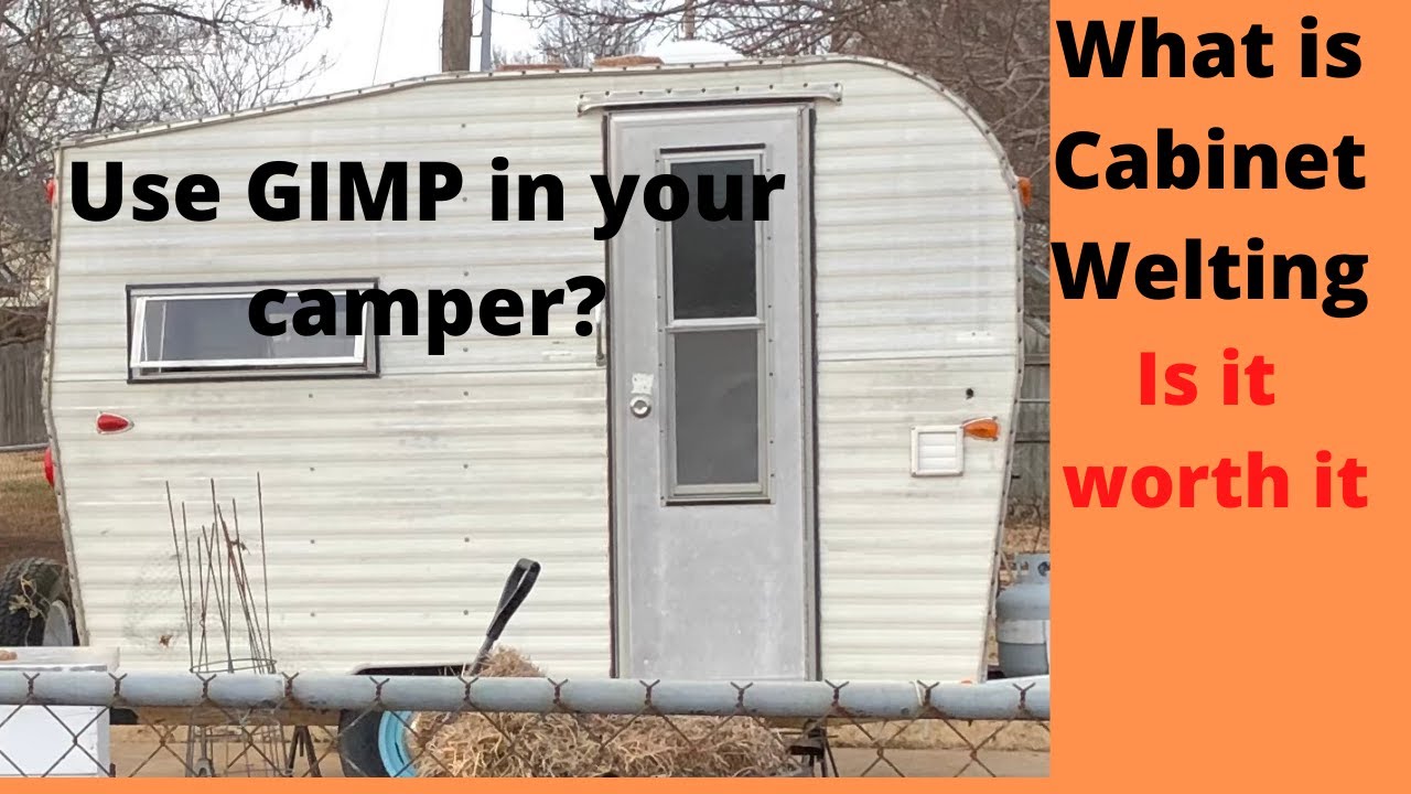 Ep. 39  Welting is used as a trim around the cabinets in your vintage camper travel trailer retro RV