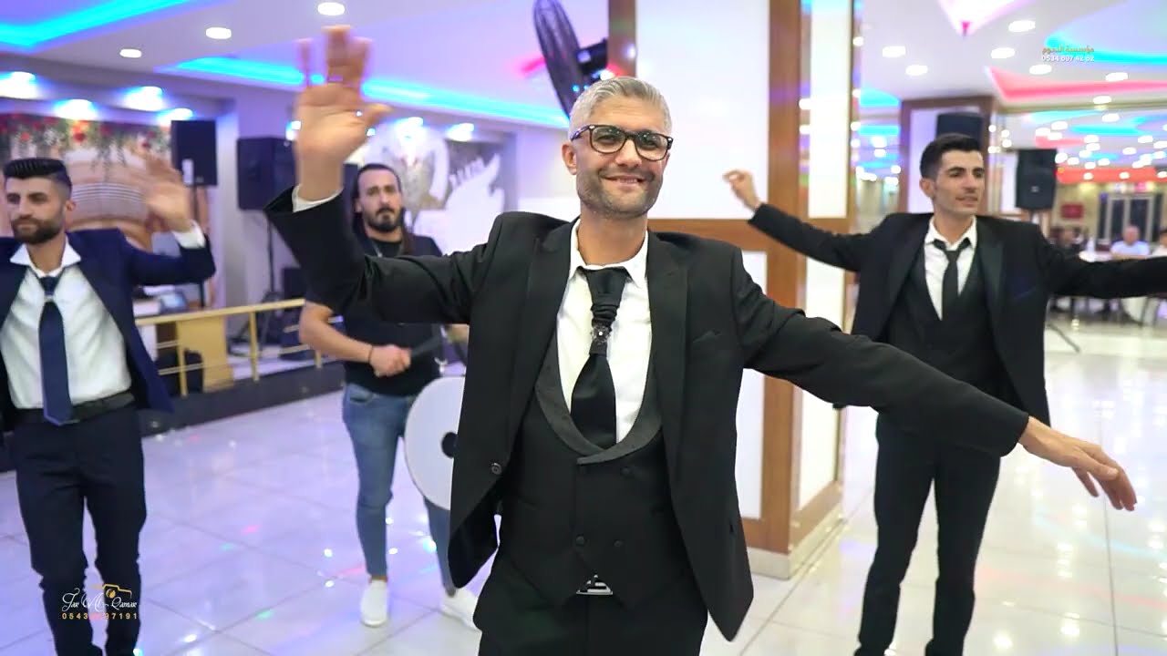 الفنان خالد الاغا افراح بيت جراح العريس فياض جراح PART 1