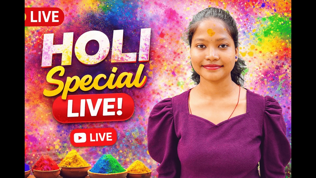 Holi Special Live 2026 🌈 | Holi Festival Live India | Holi Color Festival Live 🔴 LIVE #youtube #live