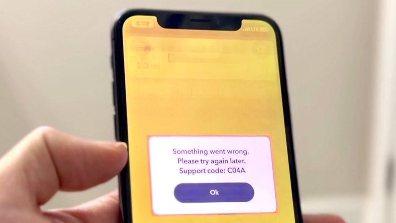 Как исправить ошибку Snapchat с кодом C14A! (2024)