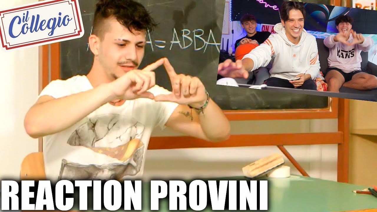 REAZIONE ai PROVINI del COLLEGIO 6 w/ Davide Vavalà e Lele Giaccari