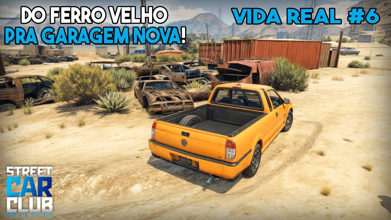 USEI a SAVEIRO pra fazer GRANA RÁPIDA, FINALMENTE comprei a GARAGEM! Street Car Club RP VIDA REAL #6