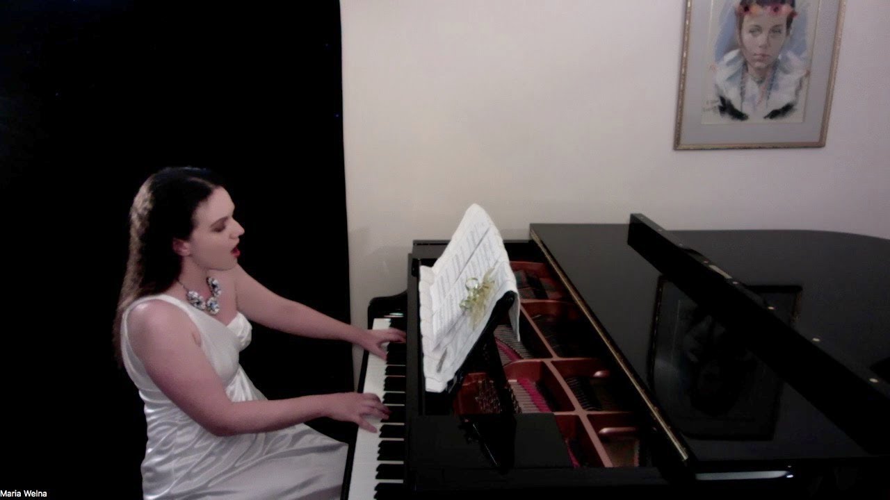 F.Schubert Ave Maria - Maria Welna (soprano and concert pianist)