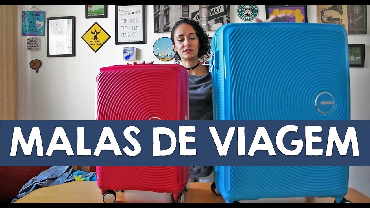 Qual Mala Viajar? Nossas Malas de Viagem American Tourister