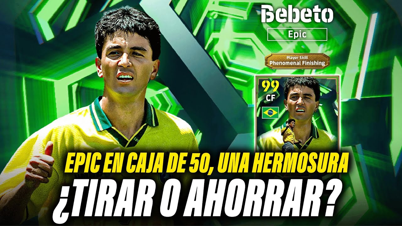 ¡¡BEBETO con PHENOMENAL en CAJA de 50!! Hermoso concepto pero...¿Debes TIRAR o NO? 🤔 - eFootball 26