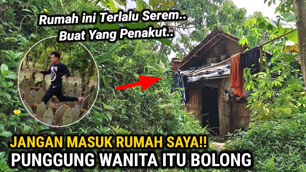 JANGAN KESINI..INI SEREM!! AKIBAT TERLALU NEKAT BIKIN KONTEN DI HUTAN ANGKER ADA RUMAH