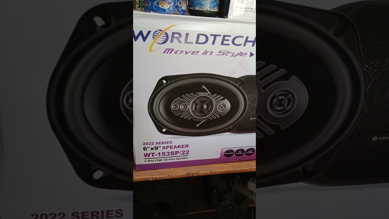 Worldtech high power car speaker