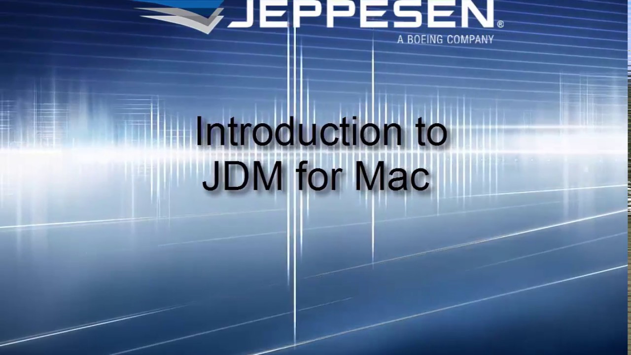 Introduction to JDM for Mac