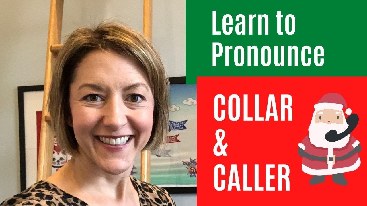 Learn How to Pronounce COLLAR  👔 & CALLER ☎️  American English Homophone Pronunciation Lesson