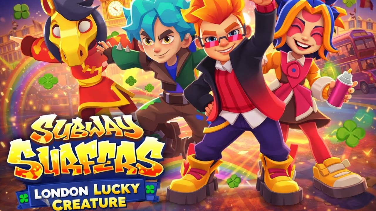 Subway Surfers london lucky creature all characters Opening in single video 💯
