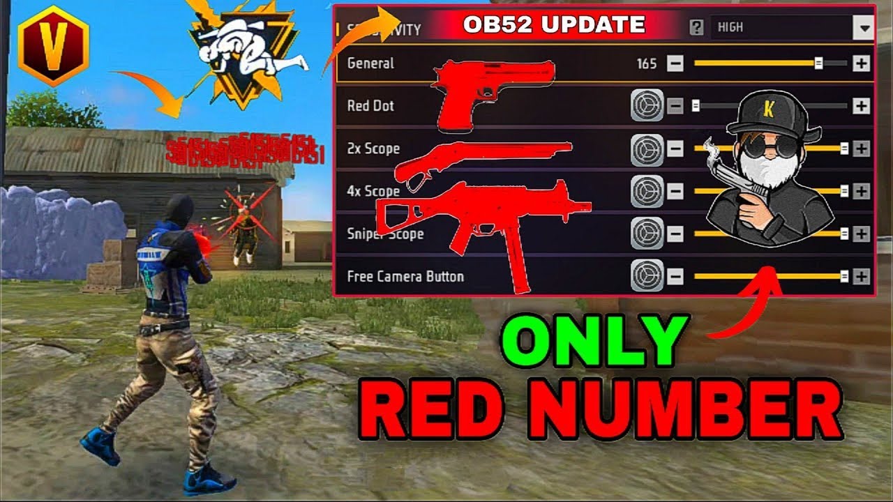 Free Fire Headshot Setting After Ob52 Update 2026⚡Best Sensitivity Settings ⚙️| Sensitivity Setting 