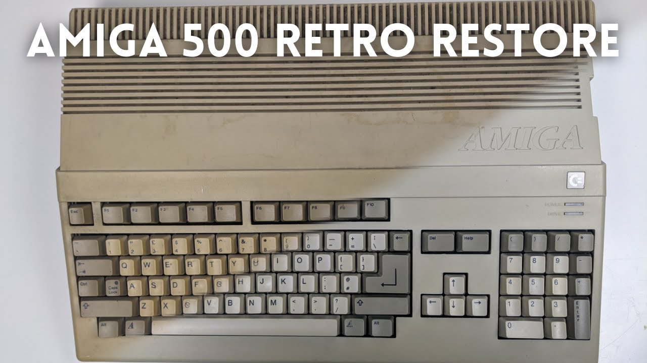 Amiga 500 Retro Restore - I've given it a clean