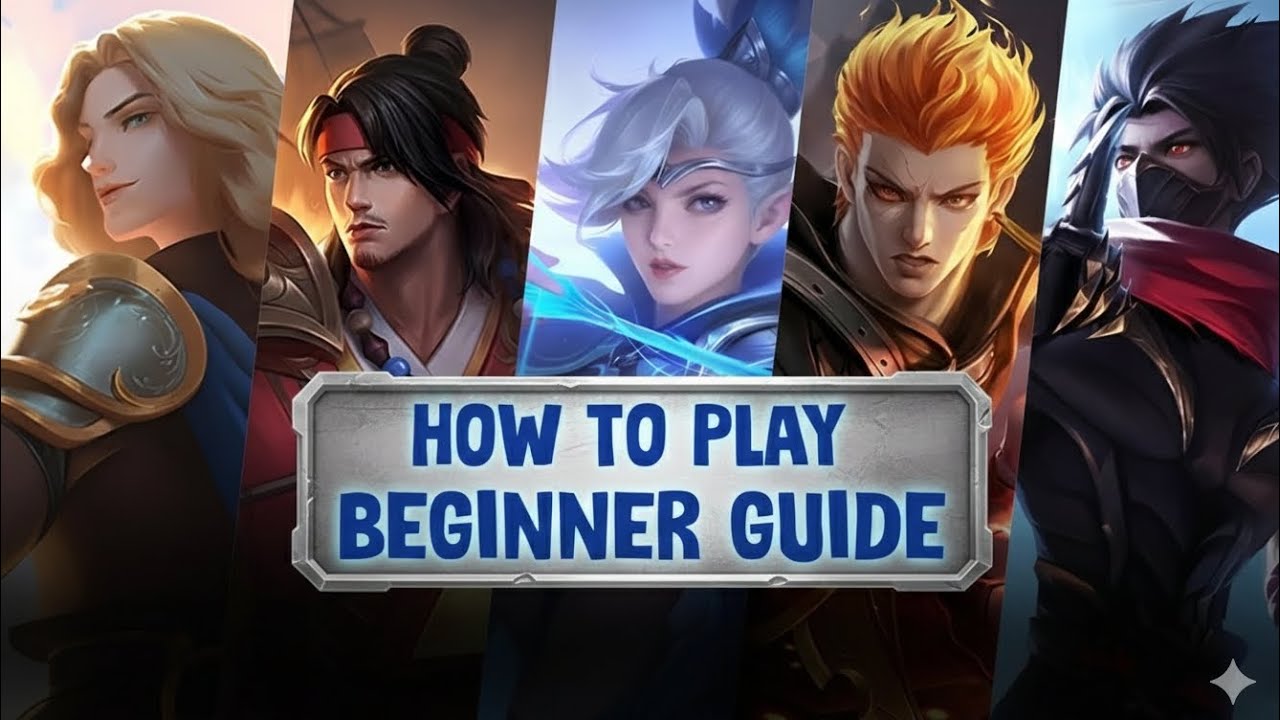 HOW TO PLAY BEGINNER GUIDE |.            #moba #gameplay #mobilelegends 