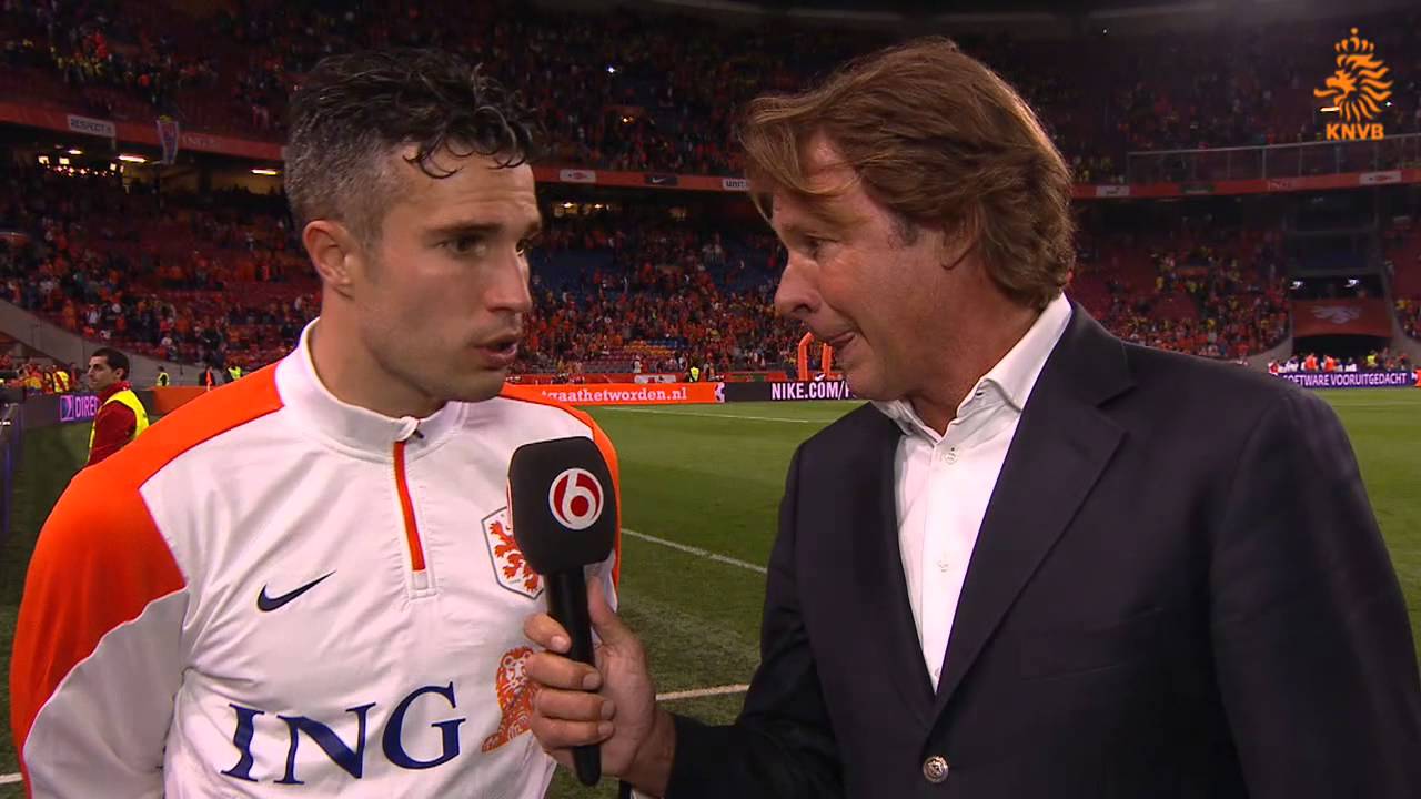 Interview Van Persie na Nederland - Ecuador