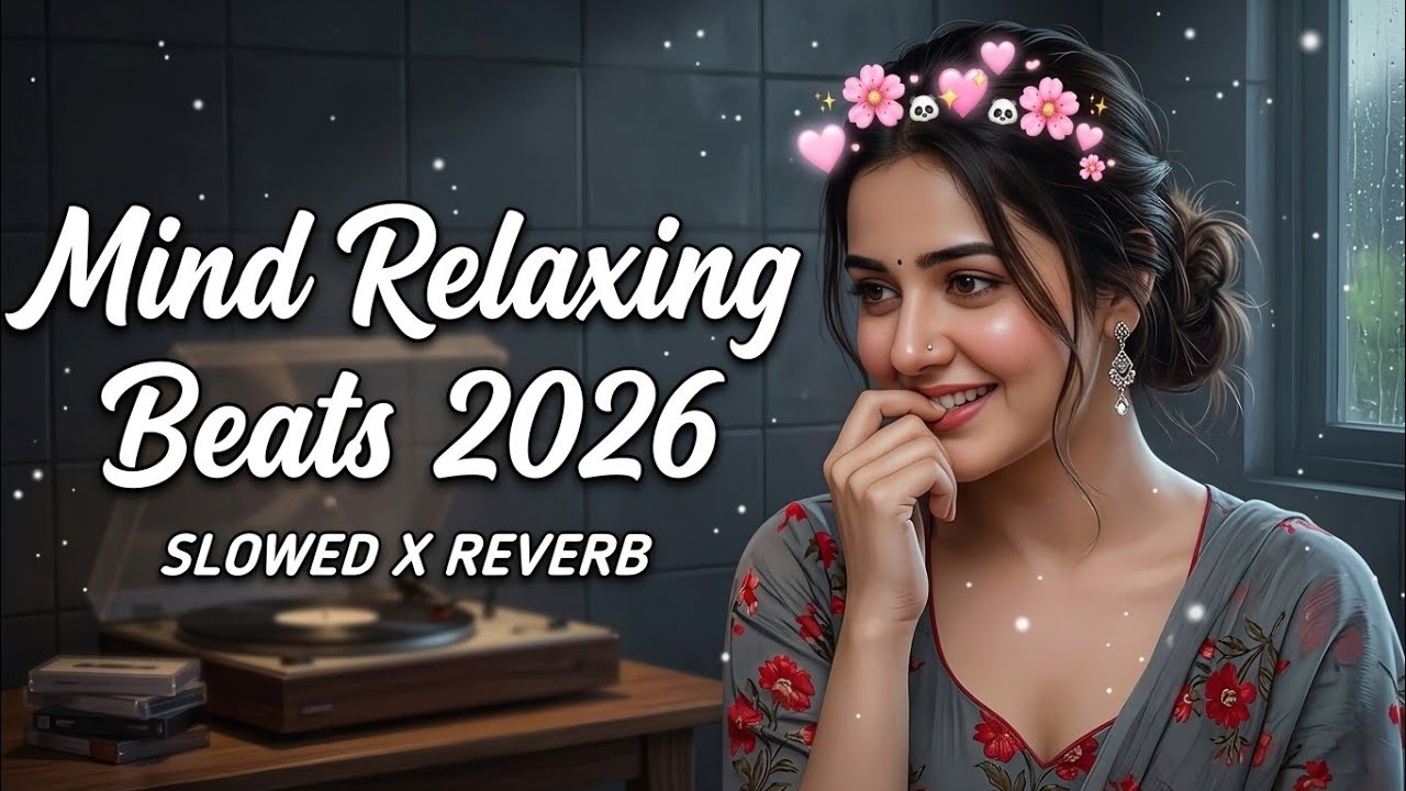 Mind Relaxing Beats 2026 💖 | Slowed + Reverb Lofi Mix for Deep Sleep, Study & Chill #lofi #trending 