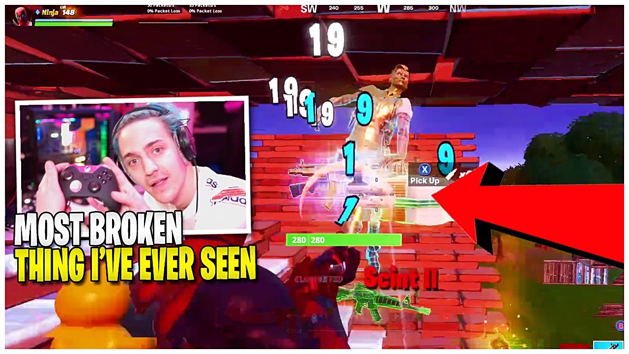 Ninja Tries to PROVE Aim Assist Is BROKEN in Fortnite