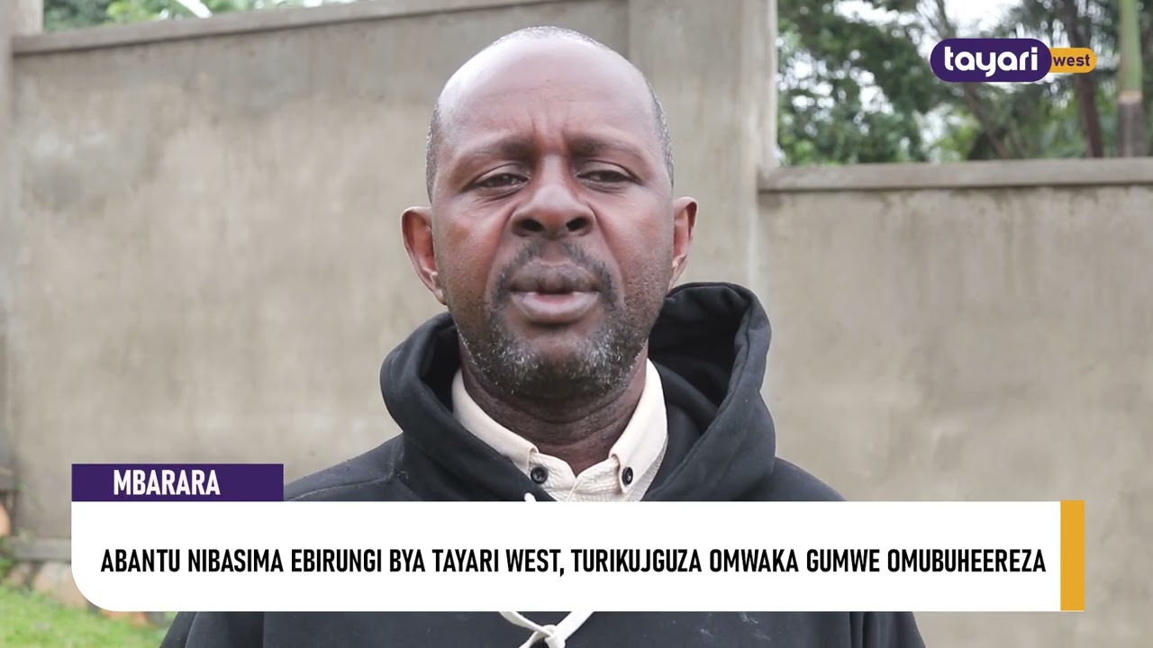 #AGENSHONGA: ABANTU NIBASIMA EBIRUNGI BYA TAYARI WEST, TURIKUJGUZA OMWAKA GUMWE OMUBUHEEREZA.