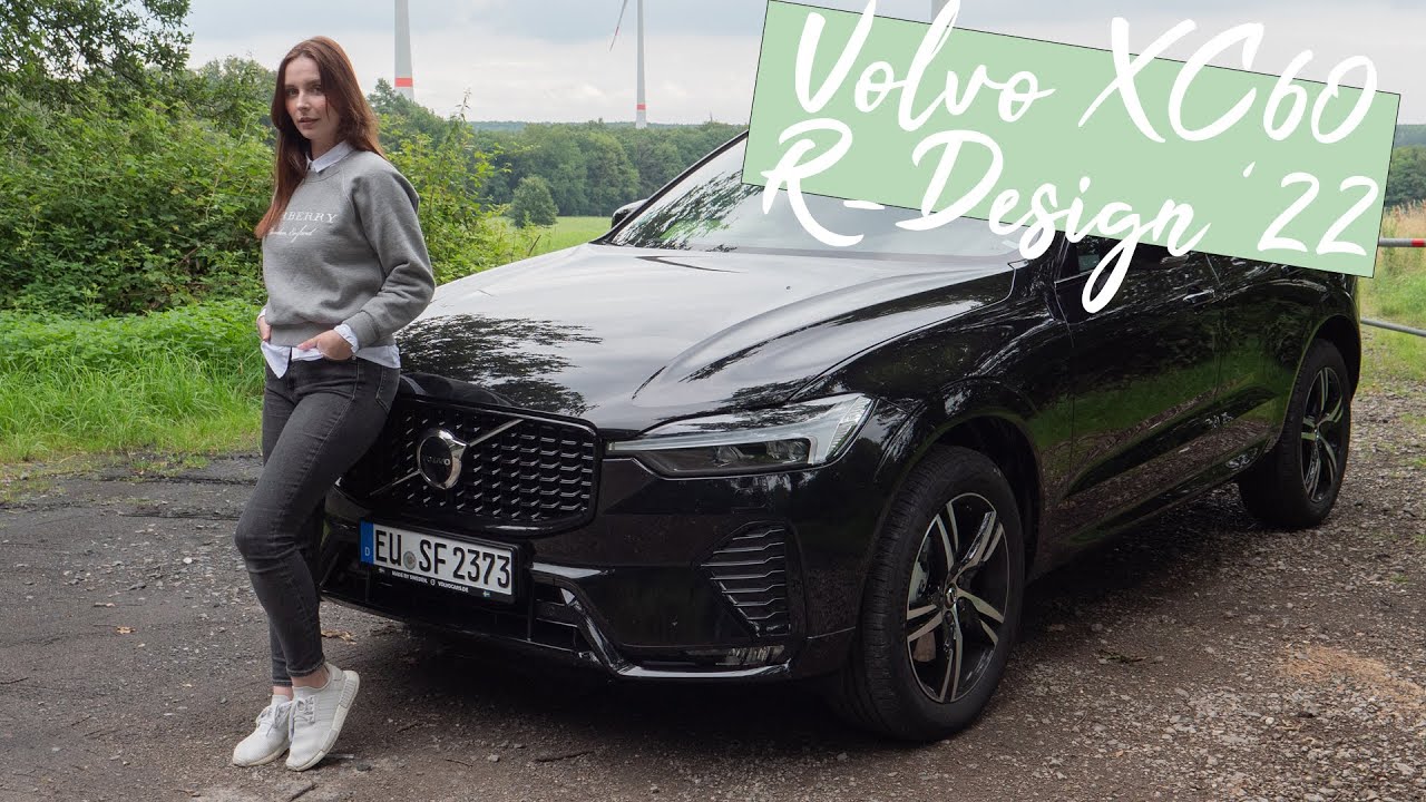 2022 Volvo XC60 B5 Benzin R-Design: neuer Look und Android Automotive [4K] - Autophorie