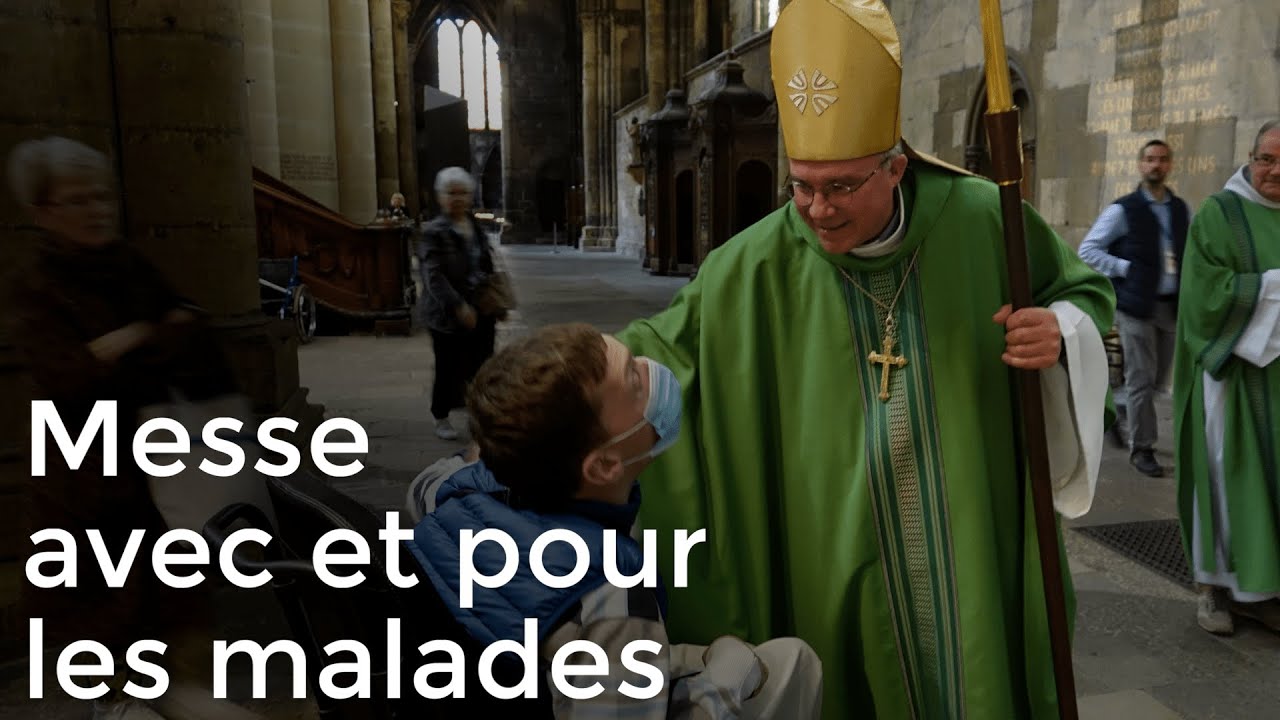 Messe avec et pour les malades à la cathédrale de Metz