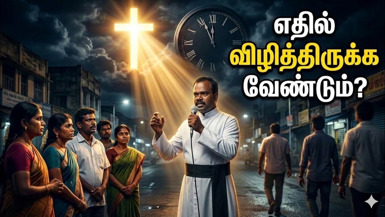 எதில் விழித்திருக்க வேண்டும்? | Lent Days Powerful Message | தெரு பிரசங்கம் | Tamil Christian Sermon