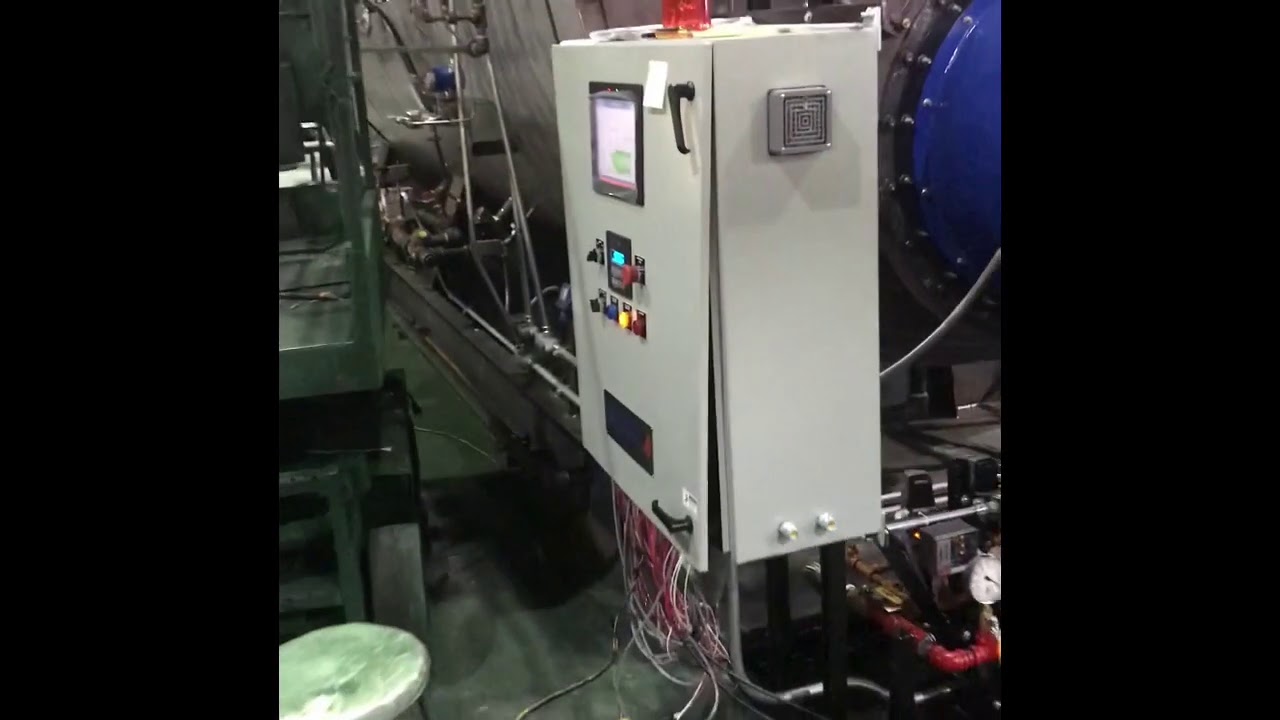 11526 02 Firetest, Electric Boat Project - Boiler #2
