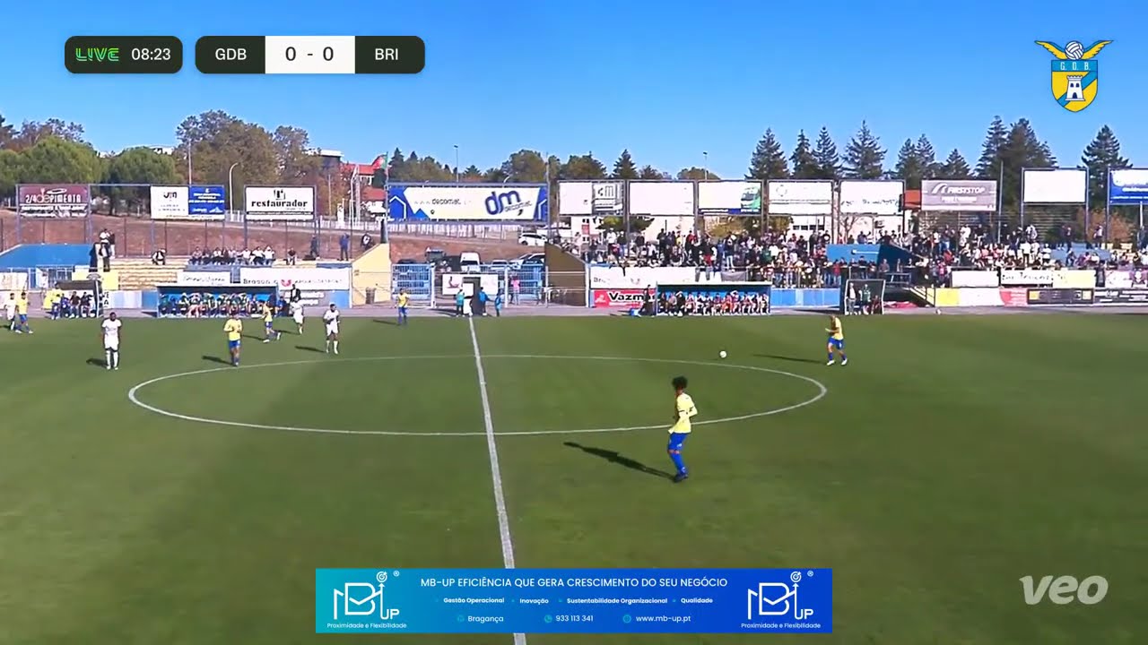 GD Braganca vs Brito SC - Campeonato Portugal Serie A Ronda 7