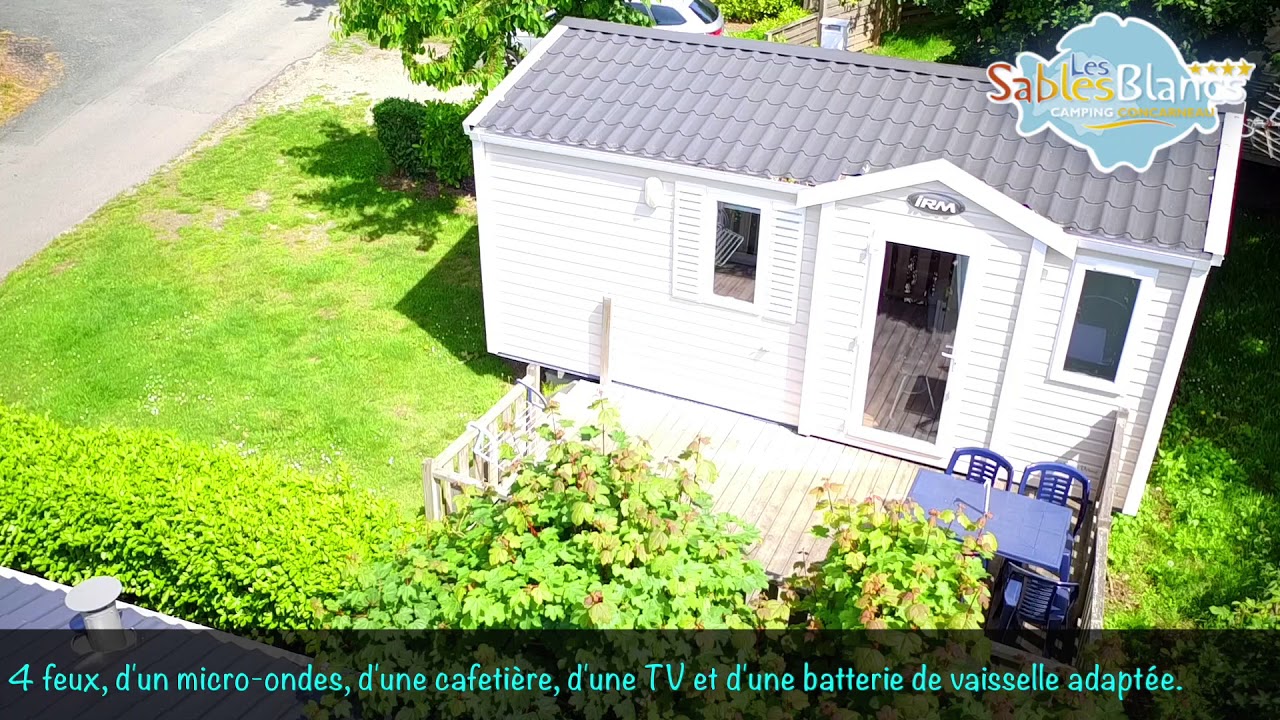 Cottage DRENEC - 1 à 4 personnes- camping les sables blancs