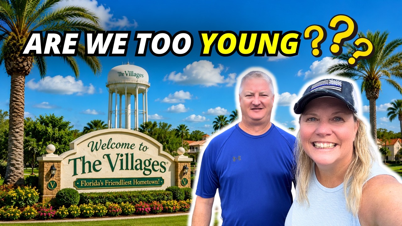 Are We TOO YOUNG For The Villages Florida? (Full Tour)