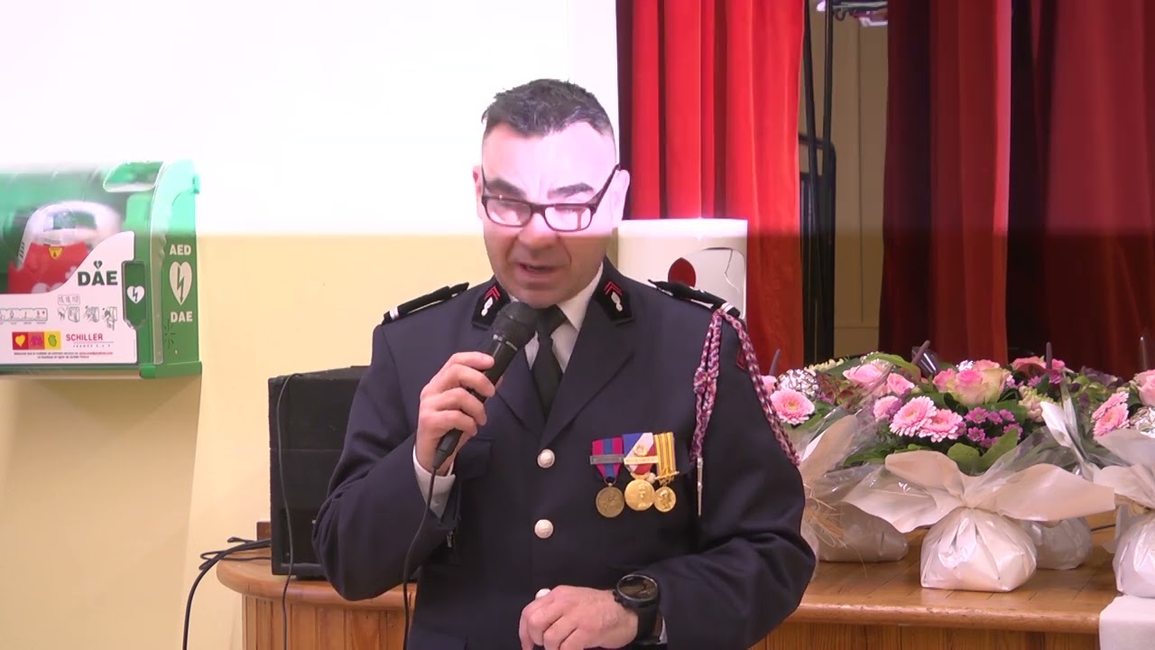 Les pompiers célèbrent la Sainte Barbe - 9 décembre 2019