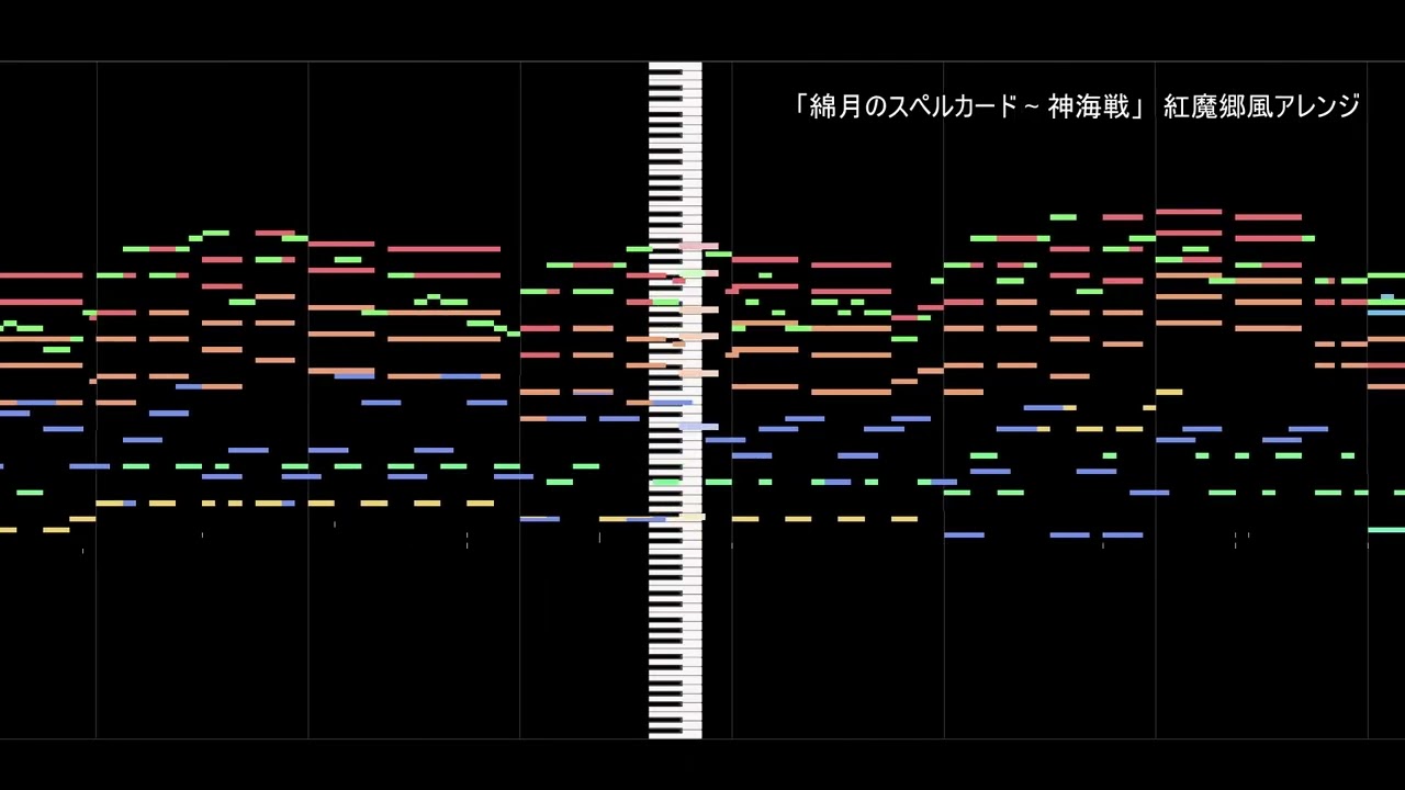 【東方再翻訳】「綿月のスペルカード ～ 神海戦」を紅魔郷アレンジ